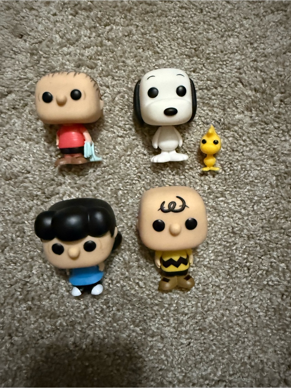 Peanuts statue set of 5